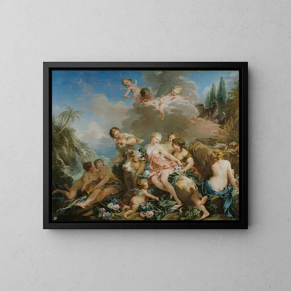 Le Viol d'Europe - François Boucher — oprawiony obraz na ścianie