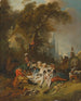 Le repos à la chasse - François Boucher — widok dzieła