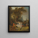 Le repos à la chasse - François Boucher — oprawiony obraz na ścianie