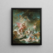 Zachód słońca - François Boucher — oprawiony obraz na ścianie