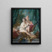 La Toilette de Vénus - François Boucher — oprawiony obraz na ścianie
