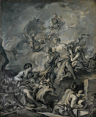 Franois Boucher - Venus Ordering Weapons From Vulcan.webp