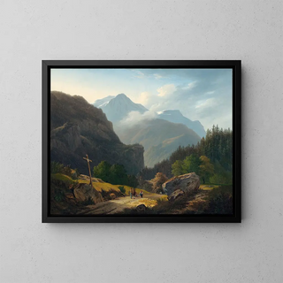 Franois Diday - Figures With Montains.webp