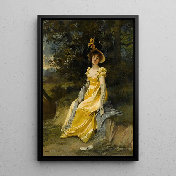 Franois Flameng - Waiting.webp