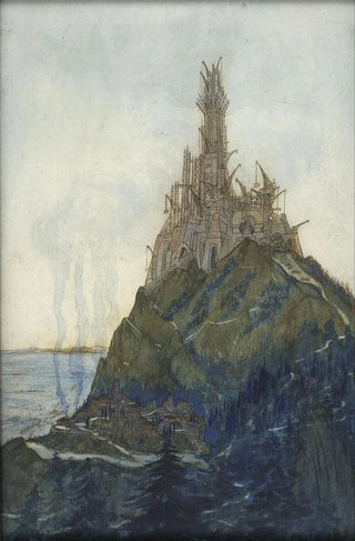 Franois Garas - Temple of Thought Dedicated to Beethoven under construction.webp