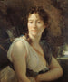 Portret Mademoiselle Duchesnois 1777-1835 Członek Comédie Française w roli Dydony - François Gérard — widok dzieła