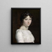 Portret Alexandrine Émilie Brongniart - François Gérard — oprawiony obraz na ścianie
