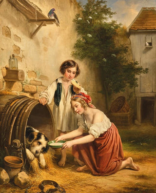 Przyjaciel wierny - François Grenier — widok dzieła