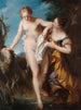 La Baigneuse - François Lemoyne — widok dzieła
