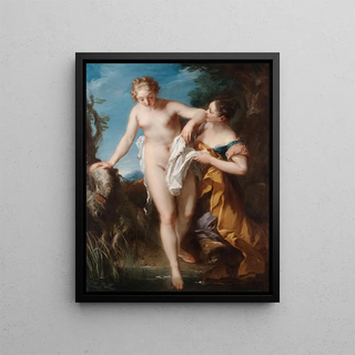 Franois Lemoyne - The Bather.webp