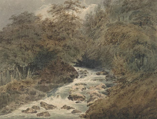 Franois Louis Thomas Francia - A Mountain Stream.webp