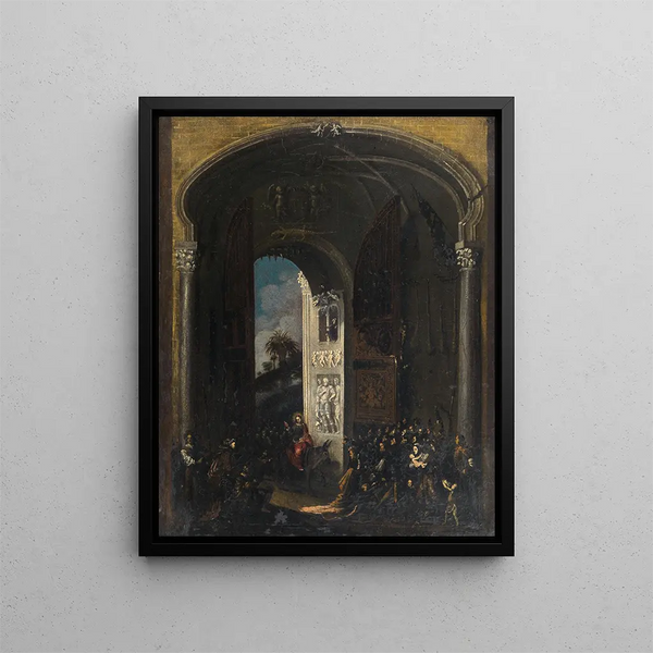 Franois de Nom - Christs entry into Jerusalem.webp