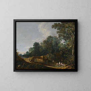 Franois van Knibbergen - Landscape With The Toilet Of Venus.webp