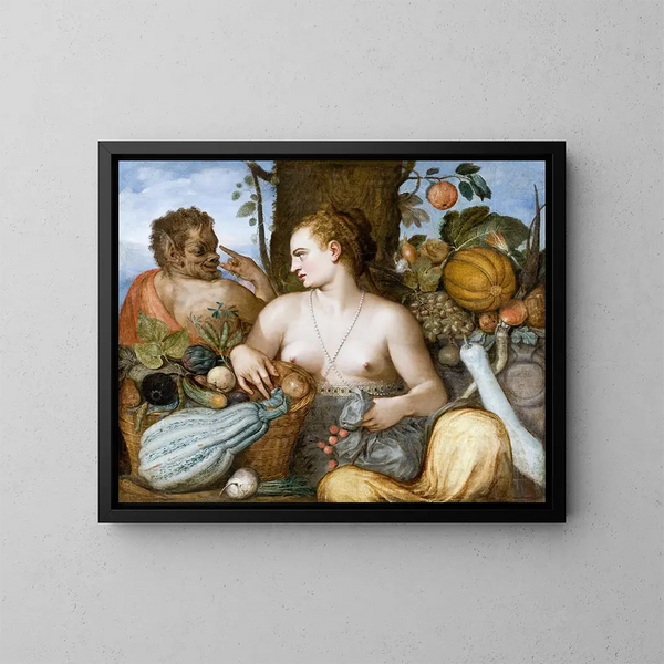 Pomona - Frans Floris — oprawiony obraz na ścianie