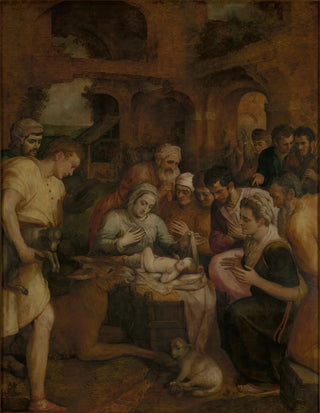 Frans Floris - The Adoration of the Shepherds.webp