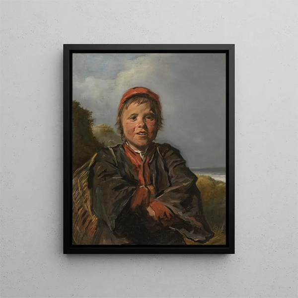 Pêcheur - Frans Hals — oprawiony obraz na ścianie