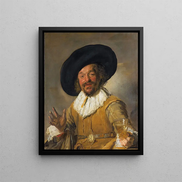 Joyeux buveur - Frans Hals — oprawiony obraz na ścianie