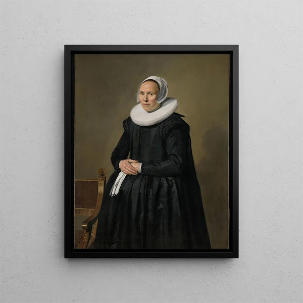 portret Feyntje van Steenkiste - Frans Hals — oprawiony obraz na ścianie