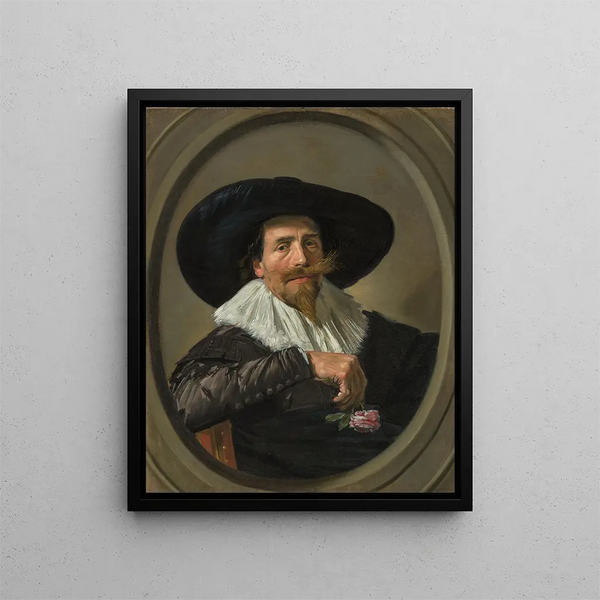 portret Pieter Dircksz Tjarck - Frans Hals — oprawiony obraz na ścianie