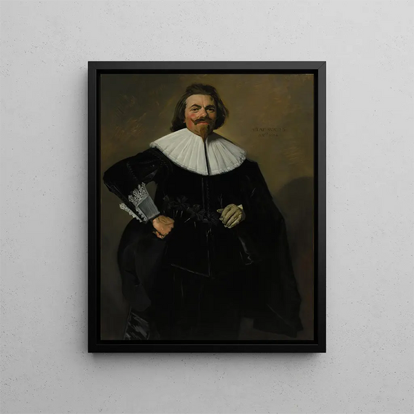 portret Tieleman Coq - Frans Hals — oprawiony obraz na ścianie