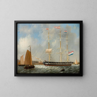 Frans Jacobus van den Blijk - Scheepsportret Bato.webp