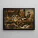 U rybaka - Frans Snyders — oprawiony obraz na ścianie