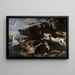 Polowanie na dzika - Frans Snyders — oprawiony obraz na ścianie