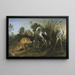 Fabela o lisie i czapli - Frans Snyders — oprawiony obraz na ścianie