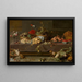 Kwiaty i owoce - Frans Snyders — oprawiony obraz na ścianie
