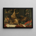 Martwa natura z spiżarnią - Frans Snyders — oprawiony obraz na ścianie