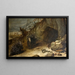 Jeże i węże - Frans Snyders — oprawiony obraz na ścianie