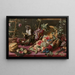 Małpy przy koszu na owoce - Frans Snyders — oprawiony obraz na ścianie