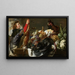 Martwa natura z myśliwym - Frans Snyders — oprawiony obraz na ścianie