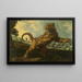 Lew i mysz - Frans Snyders — oprawiony obraz na ścianie
