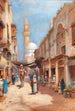 Bazar w Kairze - Frans Wilhelm Odelmark — widok dzieła