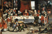 Festin Burlesque - Frans Xaver Hendrick Verbeeck — widok dzieła
