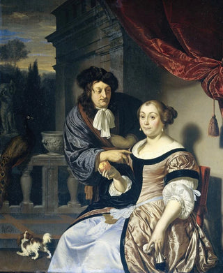 Frans van Mieris the Elder - A Man and a Woman.webp