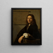 Portret młodego mężczyzny - Frans van Mieris starszy — oprawiony obraz na ścianie