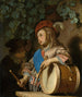 Le garçon batteur - Frans van Mieris l'Ancien — widok dzieła