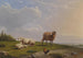 Owce na krajobrazie - Frans van Severdonck — widok dzieła