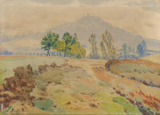 Frantiek Kavn - Landscape with Castle Ruins.webp