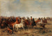 Un troupeau de chevaux - Franz Adam — widok dzieła