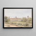 Hof niebieski w Laxenbourg - Franz Alt — oprawiony obraz na ścianie