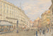 Le Graben à Vienne avec la fontaine de Léopold - Franz Alt — widok dzieła