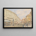 Le Graben à Vienne avec la fontaine de Léopold - Franz Alt — oprawiony obraz na ścianie
