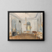 La salle à manger du Petit Trianon à Versailles - Franz Alt — oprawiony obraz na ścianie