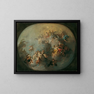 Franz Anton Maulbertsch - Allegorie auf eine frstliche Vermhlung.webp