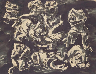 Walki chłopów - Franz Barwig starszy — widok dzieła