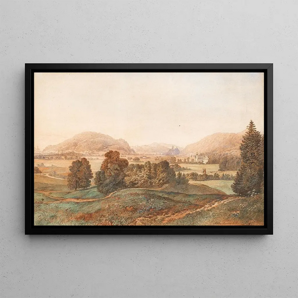 Franz Brenner - The steeple of Drnstein in Wachau valley.webp