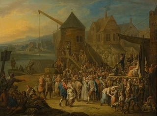 Foire annuelle - Franz Christoph Janneck — widok dzieła